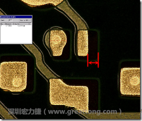 其他零件的防焊層印刷偏移，造成焊墊大小不一的現(xiàn)象。