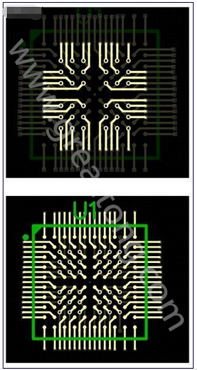 如何布線不同的BGA圈，從最外層開(kāi)始，直到中心-深圳宏力捷