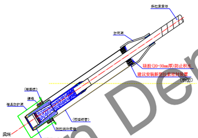 新型拉索密封系統結構示意圖