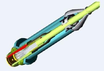 新型拉索密封體系結構示意圖