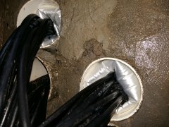 配電房電纜進出口管子封堵