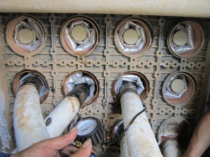 穿墻電纜線處漏水處理