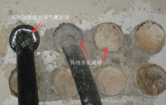 電纜過墻洞怎么封堵